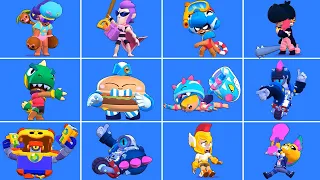 New Skins Winning & Losing Animations In Jurassic Splash | Brawl Stars