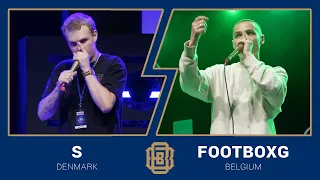 Beatbox World Championship 🇩🇰 S vs FootboxG 🇧🇪 Top32