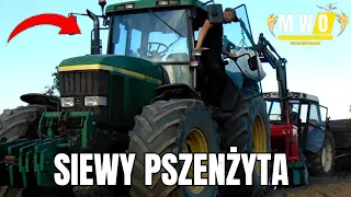 SIEWY PSZENŻYTA 2022 John Deere 7710 w akcji!