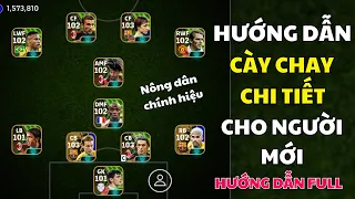 Hướng Dẫn Cày Chay CHI TIẾT Từ A-Z Để Sở Hữu ĐỘI HÌNH VIP Trong eFootball Mobile 2024