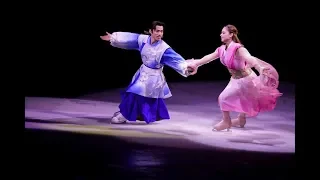 Юлия Липницкая , Стефан Ламбьель , Дайсуке Такахаши. HYOEN 2019 Yulia Lipnitskaya & Stephane Lambiel