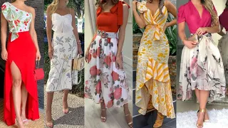 BELLOS Y ELEGANTES ATUENDOS con FALDAS y VESTIDOS de MODA 2024 PRIMAVERA VERANO