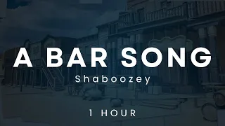 [1 hour loop] Shaboozey - A Bar Song (Tipsy) “someone pour me up a double shot of whiskey”