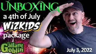 Unboxing an Independence Day package from WizKids! - July 3, 2022