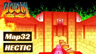 Doom 64 (100%) Walkthrough (Map32: Hectic)