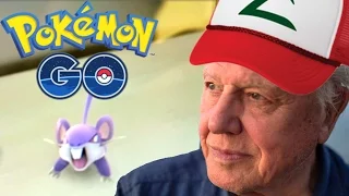 David Attenborough Plays Pokemon Go