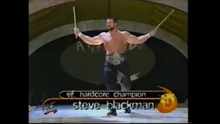 European Title   William Regal vs Steve Blackman   Heat Oct 29th, 2000
