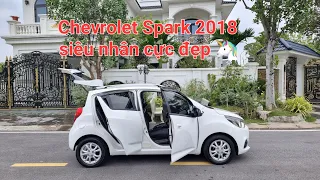 🦄Chiếc xe Hatback nhỏ gọn cực đẹp dòng giá rẻ | Chevrolet Spark 2018 siêu nhân cực chất | 0982991836