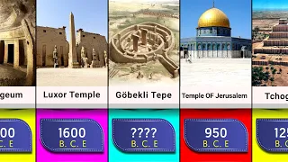 Comparison: Most Ancient Temples in the World (and What They Look Like Now)