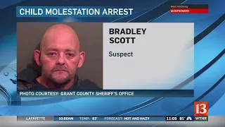 Grant County man arrested for child molestation