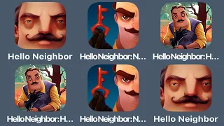 Hello Neighbor 1, Hello Neighbor 3 Diaries, Hello Neighbor 2 Hide & Seek