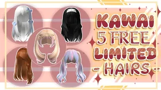 🍥•|| Kawai Hairs for Free !!😻 | ROBLOX