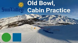 Sun Valley - Old Bowl to Cabin Practice