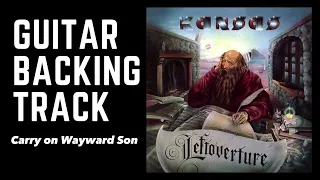 Carry On My Wayward Son Guitar Backing Track