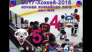 ЮНОСТЬ-ЕЛАБУГА 5:4  (МАТЧ№ 38) НХЛ с-13