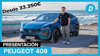 Peugeot 408 2023: la BERLINA que quería ser SUV | Toma de contacto | Diariomotor