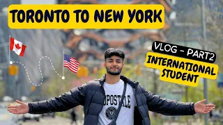 Exploring New York | World Trade Center, Authentic Food | International Student | VLOG Part-2 | 🇨🇦🇺🇸