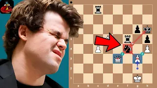 Epic Chess Blunder: Carlsen’s Knight F3 Mistake Leads to Resignation!