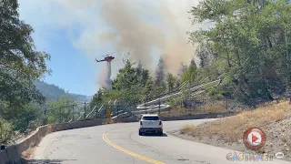 RAW: Wildfire near Trail smelter