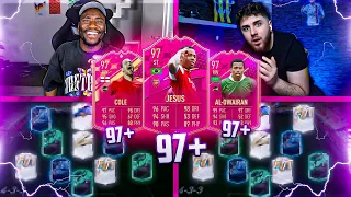 PUHH 😮‍💨 97+ FUTTIES SBB 🔥 vs ENSAR | FIFA 23 Squad Builder Battle