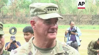 US shows firepower in combat drills in Philippines