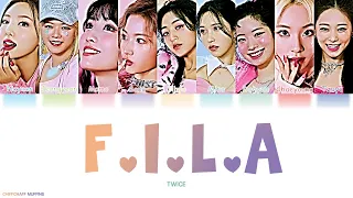F.I.L.A (fall in love again) Twice- Lyrics (Color Coded-Han,Rom,Eng)