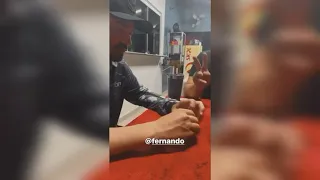 Maiara e fernandozor jogando truco ela contra ele