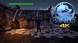 Mortal Kombat Mythologies Sub-Zero 4K 60FPS UHD Fan Remake in Unreal Engine 4 Gameplay