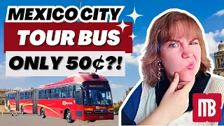 The QUICKEST Way to Get Around Mexico City | Travel Mexico City CHEAP |  Metrobus Tips NEED TO KNOW