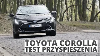 Toyota Corolla 2.0 Hybrid Dynamic Force 180 KM (AT) - acceleration 0-100 km/h