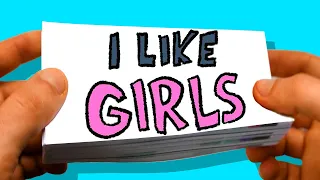 I Like Girls - Flipbook Animation meme