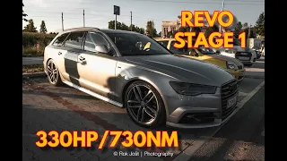 AUDI A6 3.0D QUATTRO STAGE 1 (330HP) | SOUND, ACCELERATION, FLYBYS, 0-100KM/H...