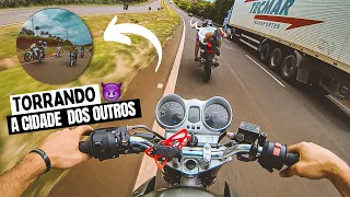 PIÃO NA CIDADE VIZINHA *10 motos no role* 🔥🔥