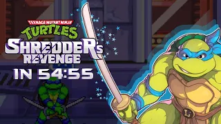 [WR] TMNT: Shredder's Revenge LEO Arcade Speedrun in 54:55