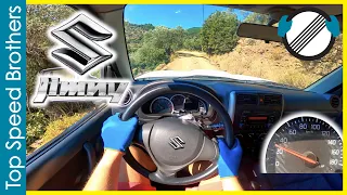 Suzuki Jimny 1.3 86HP (2014) POV TEST DRIVE ONBOARD Greece 🌴