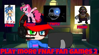 Play more FNAF fan games 2
