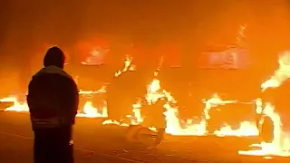 Protests in Grand Rapids become violent; fires, looting, heavy damage reported