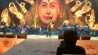 First time in varanasi live concert by Mohit Chauhan"Tum ho"