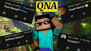 Face Reveal?!  Girlfriend?!  Income?? | DYNAMO CRAFT QNA (20k Special)