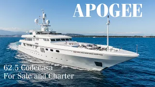 APOGEE - 62.5M Codecasa Yacht for Sale and Charter