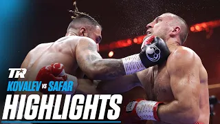 'The Krusher' Sergey Kovalev Gets CRUSHED By Robin Safar | FIGHT HIGHLIGHTS