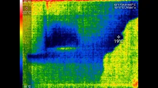 Исследование крыши тепловизором 3