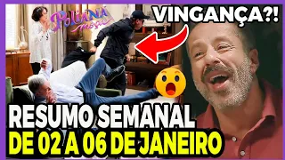 Resumo Semanal Poliana Moça de 02/01 a 06/01/2023 Roger foge da cadeia e rouba família!