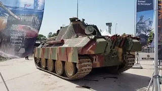 Panther Ausf.A Maybach engine sound!