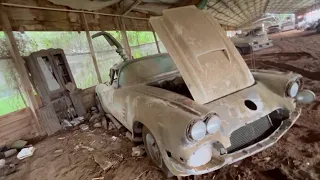 We found A 1959 CORVETTE in a Chicken House WAIT that's not ALL!!