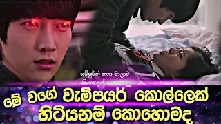 මේ වගේ වැම්පයර් කොල්ලෙක් හිටියනම් කොහොමද | Vampire Flower Korean Drama Review | Recap