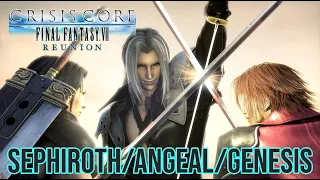 Sephiroth vs. Genesis vs. Angeal // Crisis Core - Final Fantasy VII - REUNION (PS5)