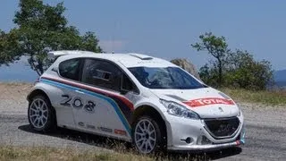 TEST DAYS Peugeot 208 T16 R5 By Craig BREEN SouthFrance PURE SOUND HD