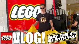 LEGO Store for May The Fourth & Finding LEGO Sets EARLY... | MandRproductions LEGO Vlog!