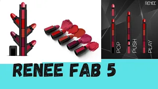 Renee Fab 5 in 1 lipstick | #shorts #renee #lipstick